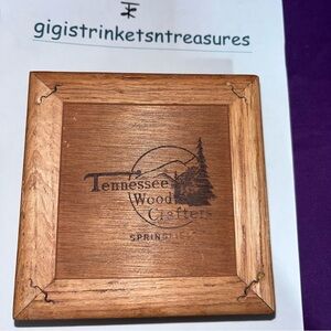 Wooden trinket box. Hand made. Tennessee